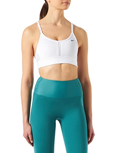 NIKE W NK DF Indy LL Bra Sports, Women's, White/Black, L