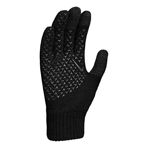 NIKE Ya Knitted Tech and Grip Guantes 091 Black/Black/White L/XL