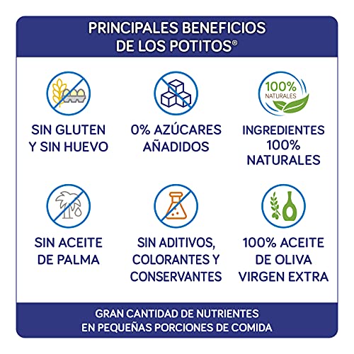 Nutribén Potitos De Jamón, Ternera y Verduras Desde Los 6 Meses Pack de 6 x 235gr