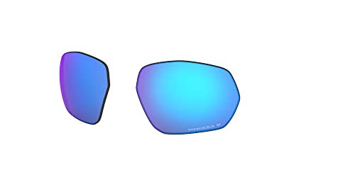 Oakley Plazma Pilot Replacement Sunglass Lenses, Prizm Sapphire Polarized/Prizm Sapphire Polarized, 59mm