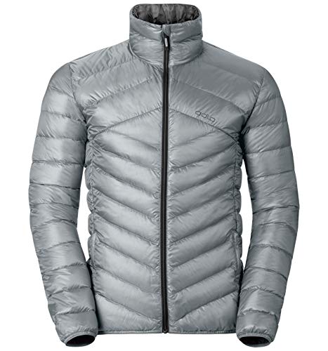 Odlo Jacket Air Cocoon Chaqueta, Otoño-Invierno, Hombre, Color Plata, tamaño Extra-Large