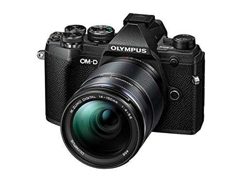 Olympus OM-D E-M5 Mark III CSC - Cámara de 20 MP (4K, estabilización de imagen en 5 ejes, AF por Detección de Fase) - pack con objetivo 14-15 mm EZ, color negro