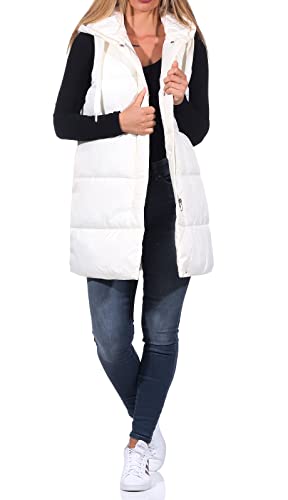 Only ONLNEWASTA Puffer Waistcoat CC OTW Chaqueta, Cloud Dancer, M De Las Mujeres