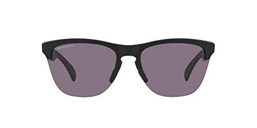 OO9374 Frogskins Lite Sunglasses, Matte Black/Prizm Grey, 63mm