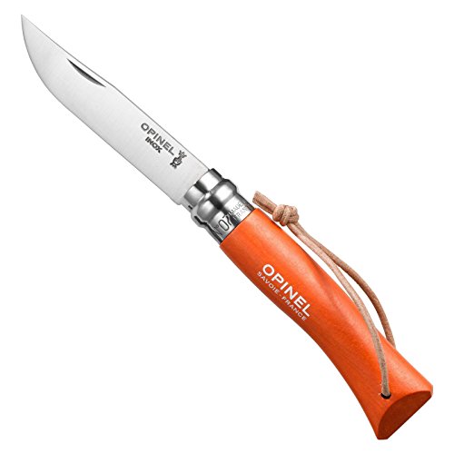 Opinel Outdoor Trekking Knife - Orange, 7.5 cm