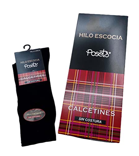 PACK 6 Pares - Calcetines de Hilo de Escocia para caballero