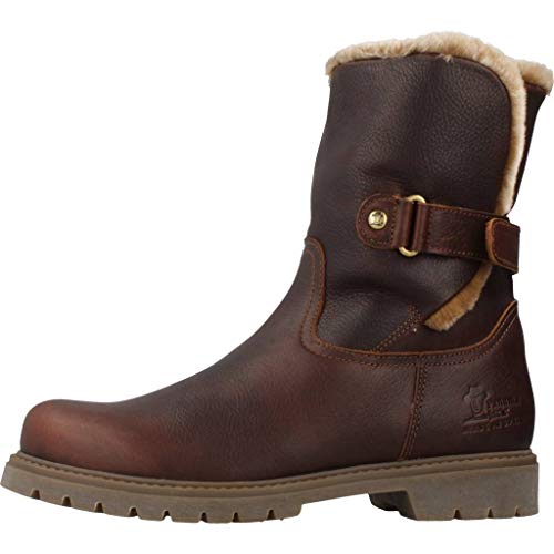 Panama Jack Botas Felia de caña media para mujer, Castaño, 38 EU