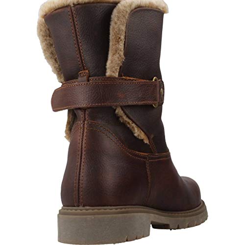 Panama Jack Botas Felia de caña media para mujer, Castaño, 38 EU