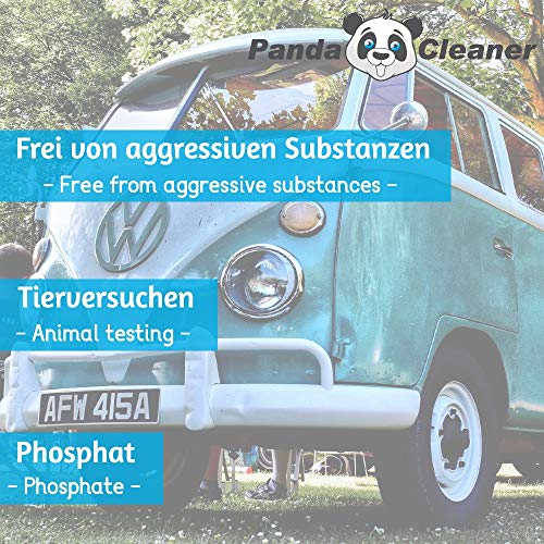 PandaCleaner - Limpiador para caravanas y autocaravanas (1000 ml, concentrado, respetuoso con los materiales y biodegradable)