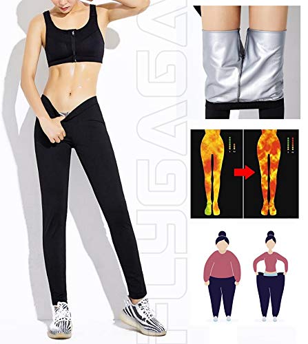 Pantalones Adelgazante Sauna Mujer Para Sudar Leggings Traje Neopreno De Cintura L Fajas Adelgazantes Los Mejores Perdida Peso Adelgazar Quemagrasas Rapido Gym Fitness