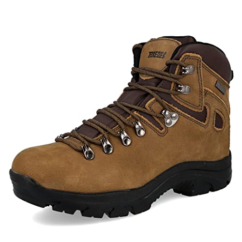 PAREDES - Bota Montaña Nobuck Hidrofugado Waterproof Roncesvalles Marron - Talla 40