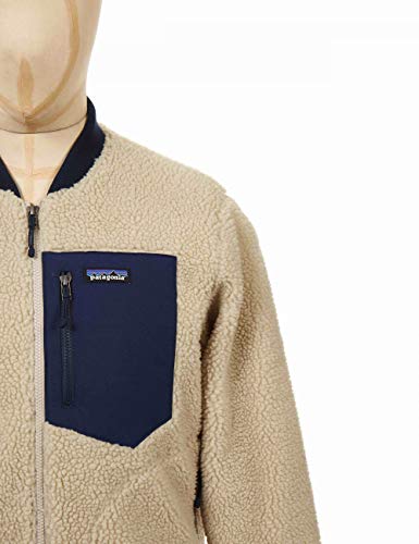 Patagonia M's Retro-X Bomber Jkt Chaqueta, Hombre, Pelican, M