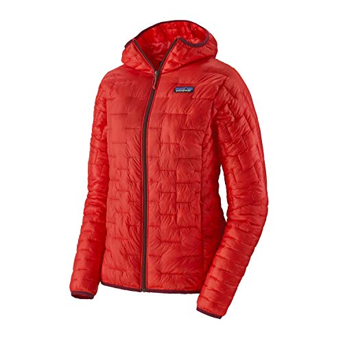 Patagonia W's Micro Puff Hoody Chaqueta, Mujer, Catalan Coral, XS