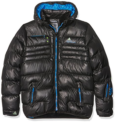 Peak Mountain ECAPTI – Anorak para niño, Niño, Color Negro, tamaño 3 Años (Talla del Fabricante: 3 Años)