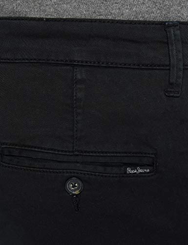 Pepe Jeans Charly Pantalones, Negro (999 Black), 30W / 32L para Hombre