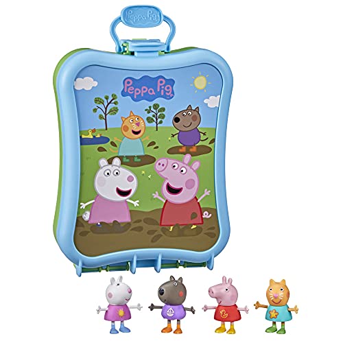 Peppa Pig- Pep PEPPAS Carry Along Friends Pack, Color (Hasbro F2461FF2)