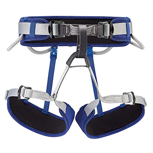 PETZL Corax Arnés de Escalada, Unisex Adulto, Azul, 2