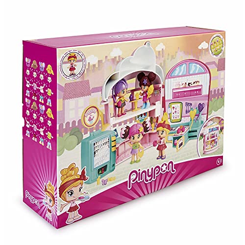 Pinypon-700015880 Pastelería, muñeca tienda dulces juguete, color mixto (Famosa 700015880)