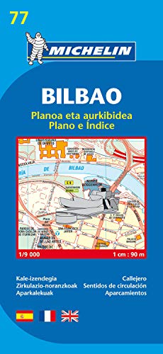 Plano Plegable Bilbao: City Plans (Planos Michelin)