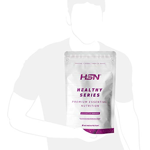 Proteína de Soja Aislada de HSN | Sabor Fresa 2 Kg = 67 Tomas por Envase | 100% Vegana | Soy Protein Isolate | No-GMO, Sin Gluten