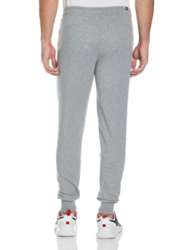 PUMA ESS Logo Pants TR cl Pants, Hombre, Medium Gray Heather, S