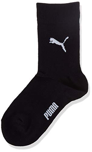 PUMA Junior Easy Rider Socks (2 Pack) Calcetines, Black, 27-30 (Pack de 2) Unisex niño