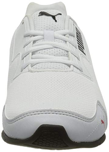 PUMA Leader VT Tech Mesh, Zapatillas para Correr, para Unisex adulto, Blanco (Puma White-High Risk Red-Puma Black), 42 EU