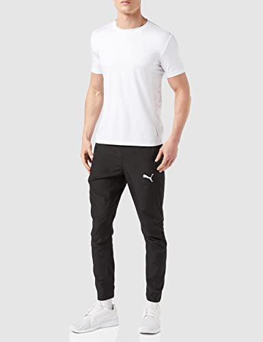 PUMA Liga Sideline Pantalones Hombre, Puma Black-Puma White, S