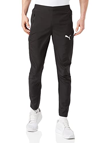 PUMA Liga Sideline Pantalones Hombre, Puma Black-Puma White, S