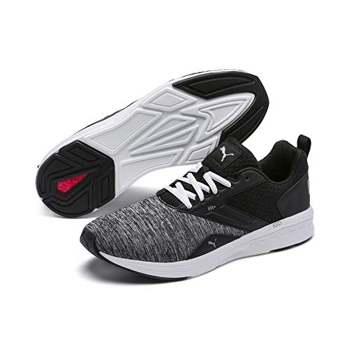 PUMA NRGY Comet, Zapatillas de Running, para Unisex adulto, Negro (Puma Black-Puma White), 45 EU