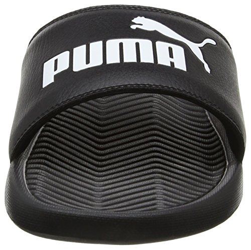 PUMA Popcat, Zapatos de Playa y Piscina, para Unisex adulto, Negro (black-black-white), 38 EU