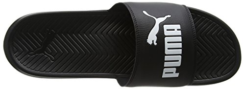 PUMA Popcat, Zapatos de Playa y Piscina, para Unisex adulto, Negro (black-black-white), 38 EU