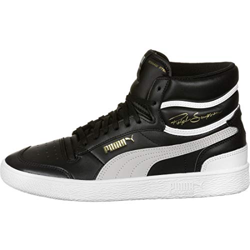 PUMA Ralph Sampson Mid, Zapatillas Unisex Adulto, Negro (Pumablk/Gray Violet/Pumawht), 44 EU