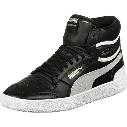 PUMA Ralph Sampson Mid, Zapatillas Unisex Adulto, Negro (Pumablk/Gray Violet/Pumawht), 44 EU