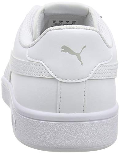 Puma Smash V2 L - Zapatillas Bajas Unisex-Adulto, Blanco (White Puma White Puma White), 47 EU, Par