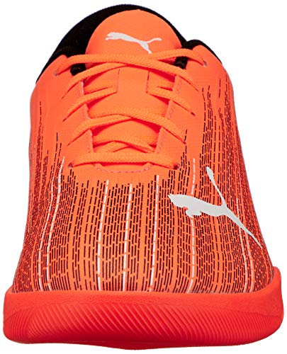 PUMA Ultra 4.1 IT JR, Zapatillas de fútbol Unisex Adulto, Naranja (Shocking Orange Black), 37 EU