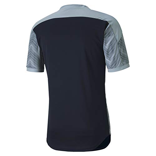 PUMA Valencia CF Temporada 2020/21-Stadium Jersey Peacoat-Heather Camiseta, Unisex, Gris, M