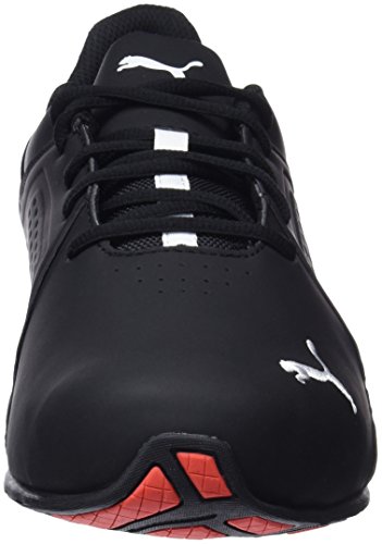 PUMA Viz Runner, Zapatillas de Running Hombre, Negro Black White, 44.5 EU