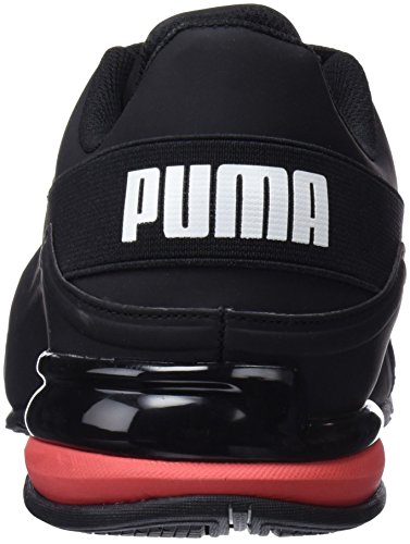 PUMA Viz Runner, Zapatillas de Running Hombre, Negro Black White, 44.5 EU