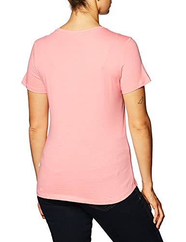 PUMA Women's Amplified Graphic TEE, Salmon Rose-Silver, S