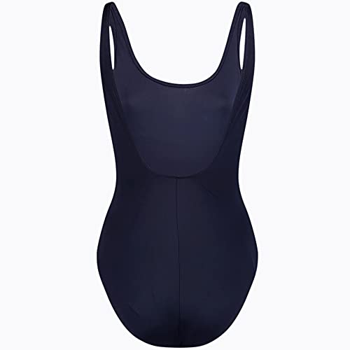 PUMA Women's Swimsuit Bañador de una Pieza, Marina, L para Mujer