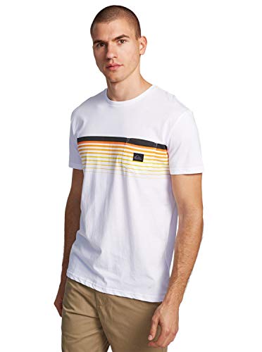 Quiksilver - Slab Camiseta con Bolsillo para Adulto