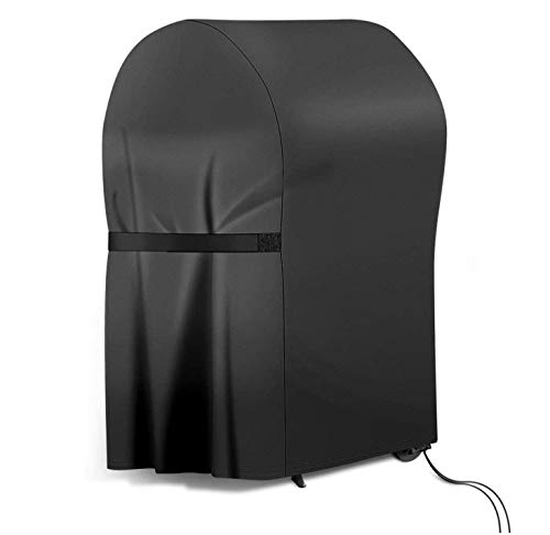 RATEL Funda para Barbacoa, Impermeable Cubierta de Barbacoa Protector Oxford Resistente al Desgarro para Barbacoa Anti-Viento/UV/Impermeabilidad con Correas y Bolsa (77x67x110cm)