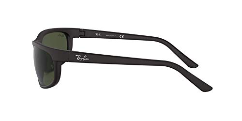 Ray-Ban RB 2027 Gafas de Sol, Black/Matte Black, 62 para Hombre