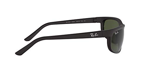 Ray-Ban RB 2027 Gafas de Sol, Black/Matte Black, 62 para Hombre