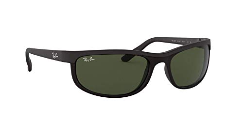 Ray-Ban RB 2027 Gafas de Sol, Black/Matte Black, 62 para Hombre