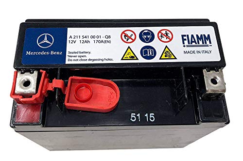 Recambios Originales Mercedes Benz - Batería Auxiliar 12Ah, A2115410001