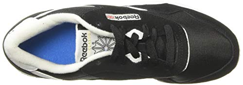 Reebok Nylon Cl, Zapatillas Mujer, Negro (Black/Black/White Q36), 37 EU