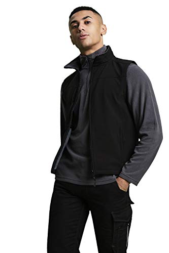 Regatta Flux - Chaleco profesional Softshell impermeable para hombre