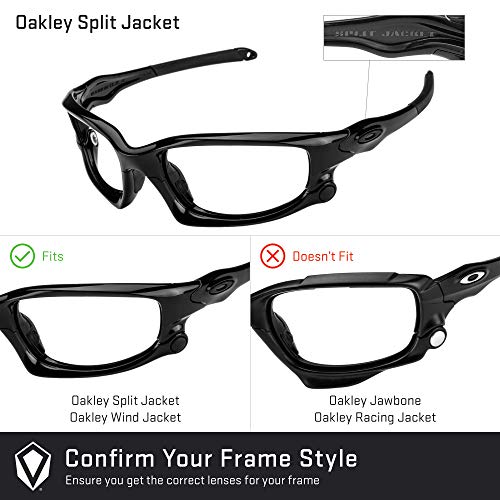 Revant Kit de goma MaxGrip® para las Oakley Split Jacket: Negro